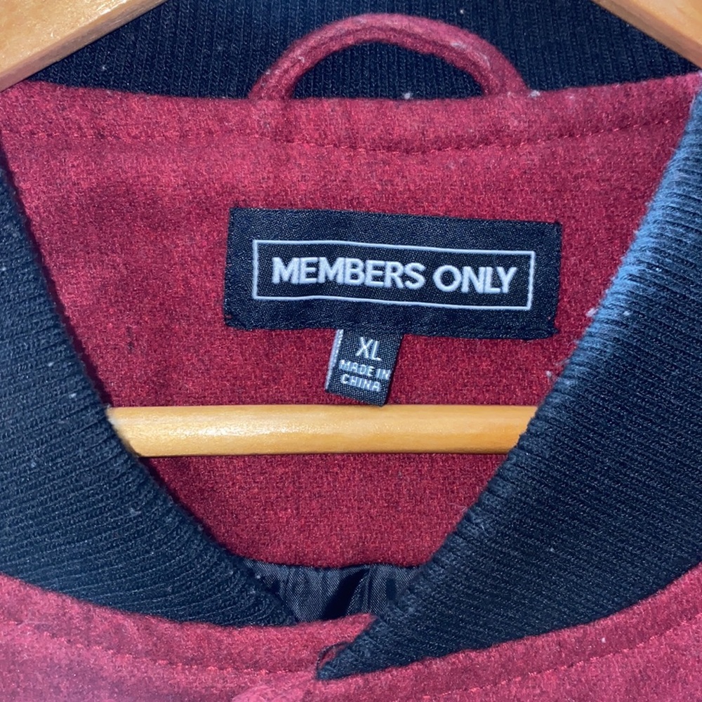 Member’s only Varsity Jacket